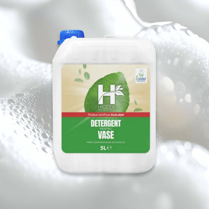 Detergent pentru vase, Higeea, 5L, etichetă ecologică