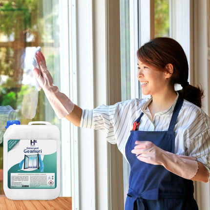 Detergent pentru geamuri, Higeea, 5L, etichetă ecologică