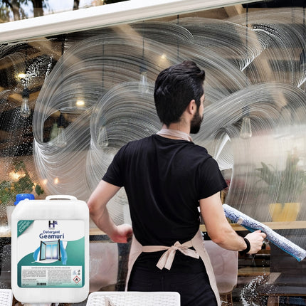 Detergent pentru geamuri, Higeea, 5L, etichetă ecologică