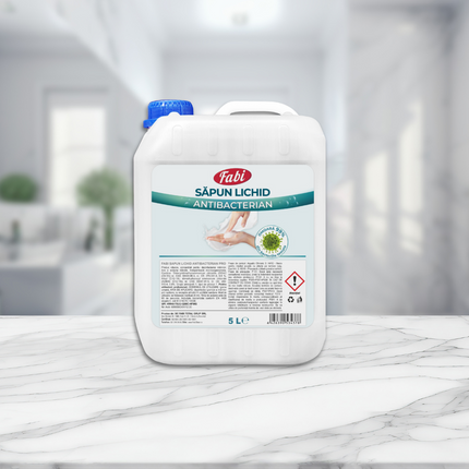 Săpun lichid antibacterian, Fabi, gama PRO