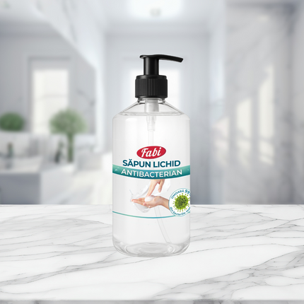 Săpun lichid antibacterian, Fabi, gama PRO