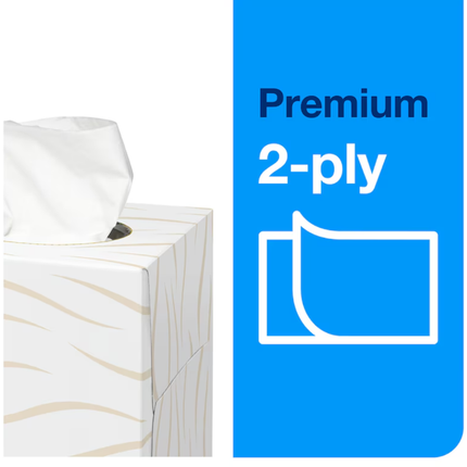 Șervețele faciale pop-up, Tork, Premium Soft, 2 straturi, 100 bucăți/cutie, cub - 140278