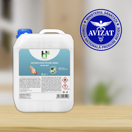 Gel dezinfectant pentru mâini, Higeea, gama PRO