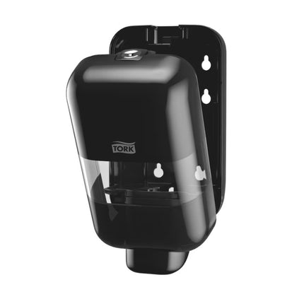 Dispenser pentru sapun și dezinfectant maini, Tork, negru, Elevation design - 565208
