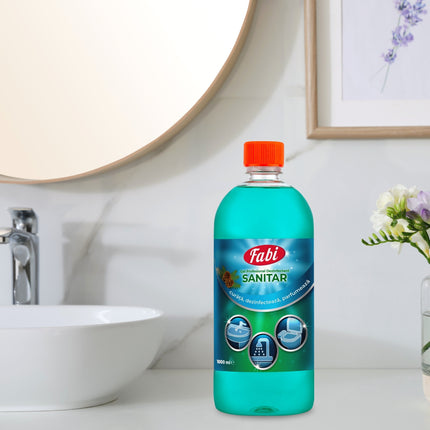 Detergent Sanitar (pentru obiecte sanitare), Fabi, dezinfectant