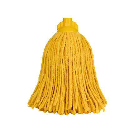 Rezervă mop din bumbac 300 g, fir galben
