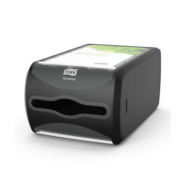 Dispenser de șervețele de masă, Tork Xpressnap® Countertop, negru, N4 - 272511