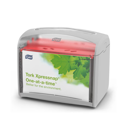 Dispenser de șervețele de masă, Tork Xpressnap® Tabletop, gri deschis, N4 - 272613