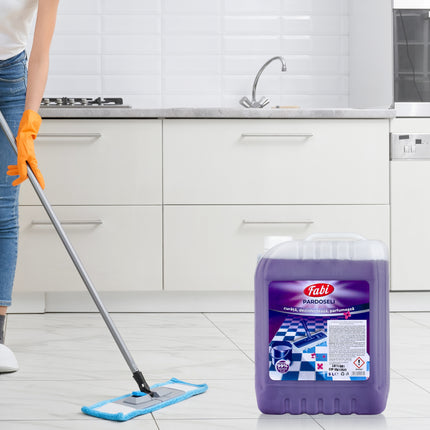 Detergent profesional pentru pardoseli, Fabi dezinfectant, biocid