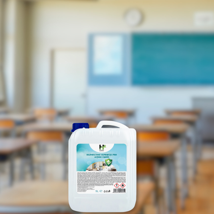 Dezinfectant pentru suprafețe, Higeea Pro, avizat ca biocid, 5L