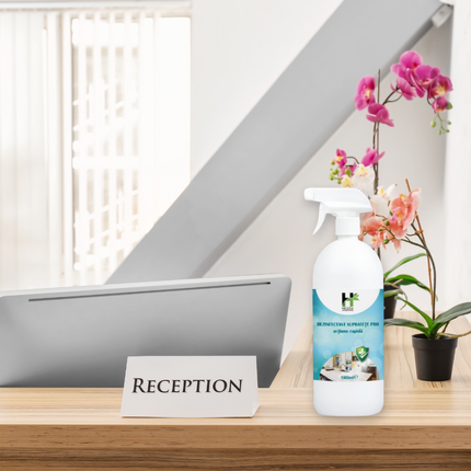 Dezinfectant pentru suprafețe, Higeea, avizat ca biocid, 1L