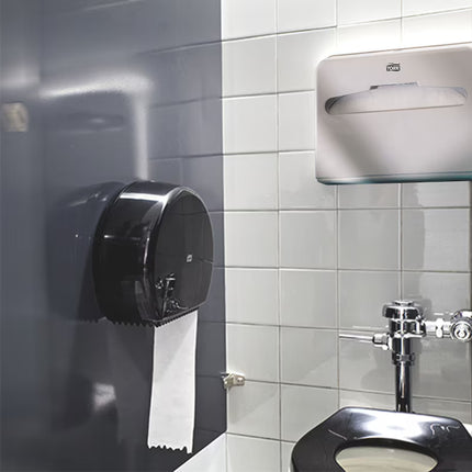 Dispenser acoperitoare colac WC Tork, alb, V1 – 344080