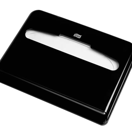 Dispenser acoperitoare colac WC Tork, negru, V1 – 344088