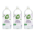 Set săpun spumă ecologic Higeea 3x1L pentru uz intensiv