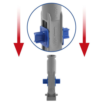 Suport click-safe pentru mop cu buzunare, Filmop - 0000TP1812AU