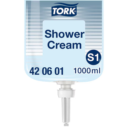 Gel de duș, Tork, albastru, 1000 ml, S1 – 420601