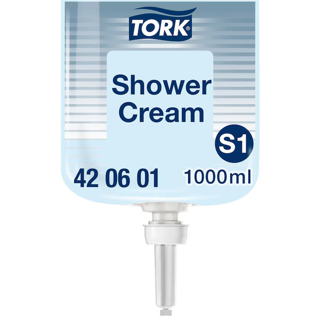 Gel de duș, Tork, albastru, 1000 ml, S1 – 420601