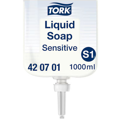 Săpun lichid extra mild, Tork, 1000 ml/rezervă (8buc/bax), S1 – 420701