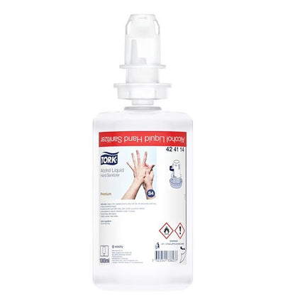 Alege Tork Sanit alcool lichid pentru maini 1 L – 424114 pentru utilizare profesionala