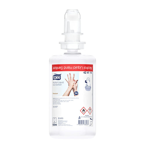Dezinfectant pentru mâini, Tork, alcool lichid sterilizant, 1 L, S4 – 424114