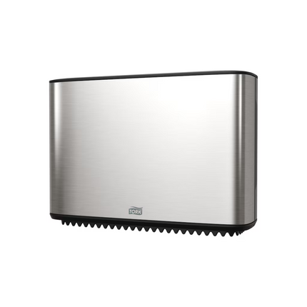 Dispenser hârtie igienică, Tork Mini Jumbo, tip rolă, inox, T2 - 460006