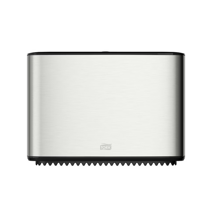 Dispenser hârtie igienică, Tork Mini Jumbo, tip rolă, inox, T2 - 460006
