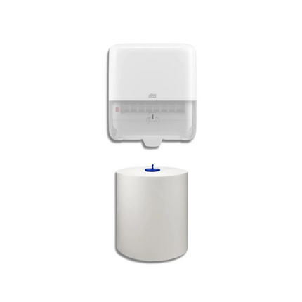Pachet dispenser prosoape hârtie, H1, Tork Matic® + prosoape Matic® Extra Long - 551000/120059