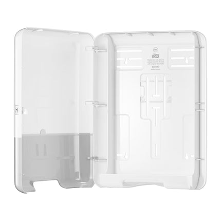 Dispenser prosoape mâini Tork Singlefold, alb, H3 – 553000