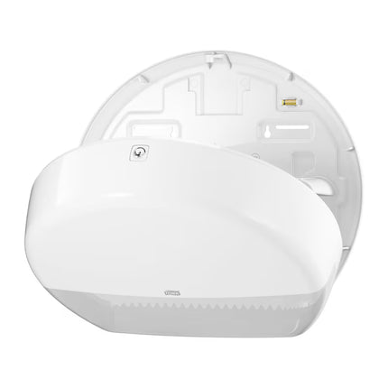 Dispenser hârtie igienică Jumbo Tork, alb, T1 – 554000
