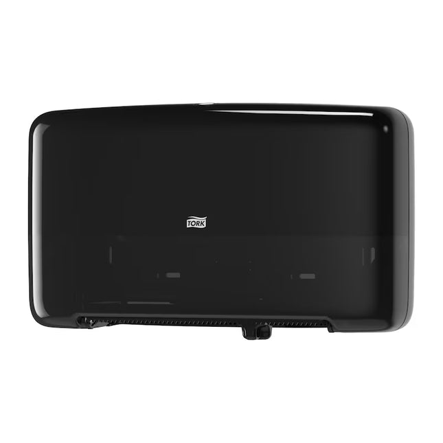 Dispenser hârtie igienică Tork, Twin, negru, T2 – 555508