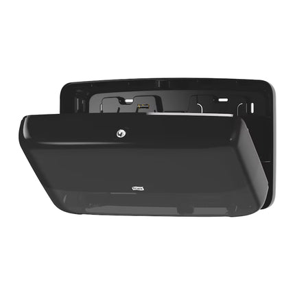 Dispenser hârtie igienică Tork, Twin, negru, T2 – 555508
