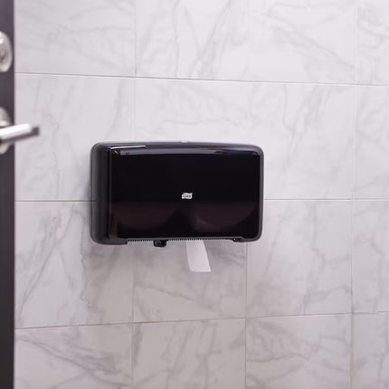 Dispenser hârtie igienică Tork, Twin, negru, T2 – 555508