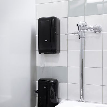 Dispenser hârtie igienică compactă, Tork, negru, T6 – 557508