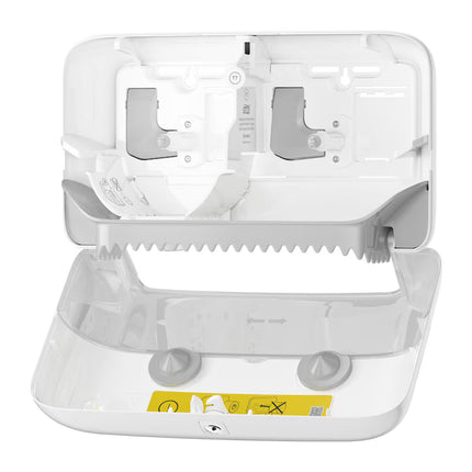 Dispenser hârtie igienică fără tub Tork, alb, T7 – 558040