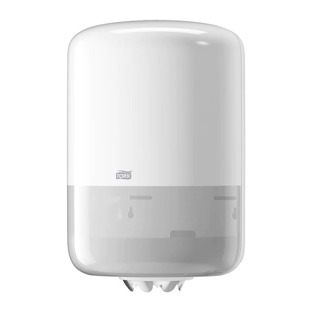 Dispenser prosop midi cu derulare centrală Tork, alb, M2 – 559000