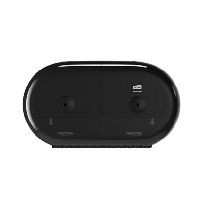 Dispenser de role de hârtie igienică Tork SmartOne® Twin Mini, negru - 682008