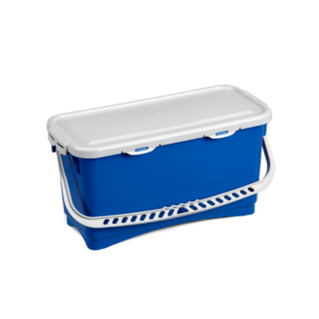 Găleată albastră, Filmop, Top-Down, 20 L, plastic, cu mâner și capac etanș