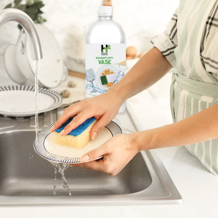 Detergent pentru vase, Higeea, 1L, etichetă ecologică