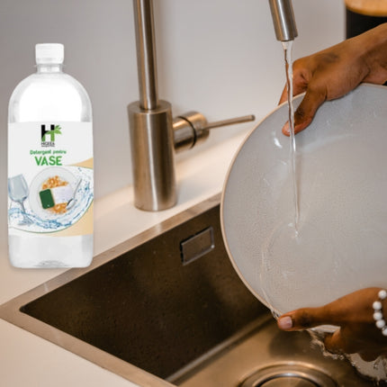 Detergent pentru vase, Higeea, 1L, etichetă ecologică