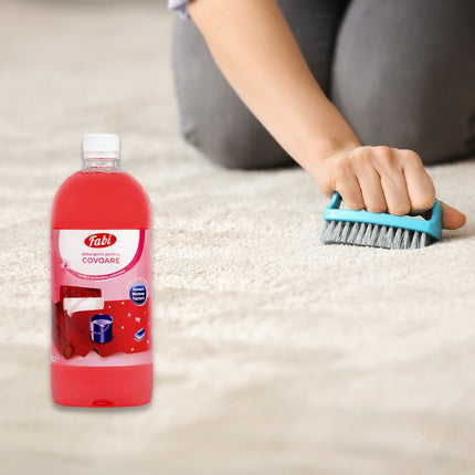 Detergent profesional pentru covor și mochetă, Fabi, 1L, utilizare manuală