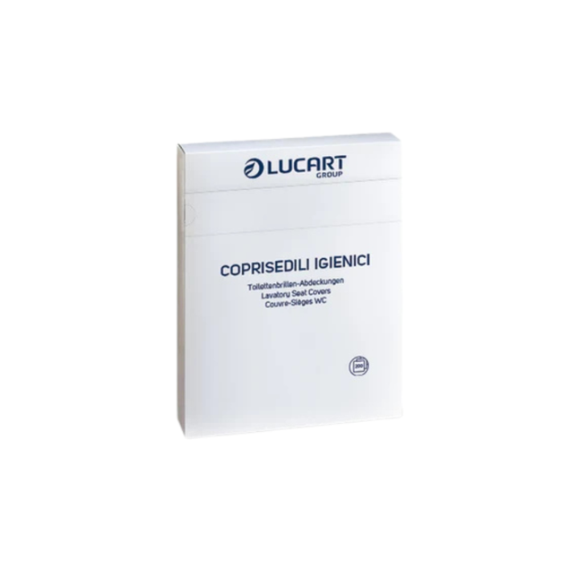 Acoperitoare colac WC Lucart 893001 utilizare profesionala imagine 1
