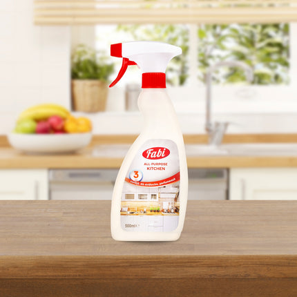 All Purpose Kitchen, Fabi, Soluție multifuncțională curățare suprafețe bucătărie, 500ml