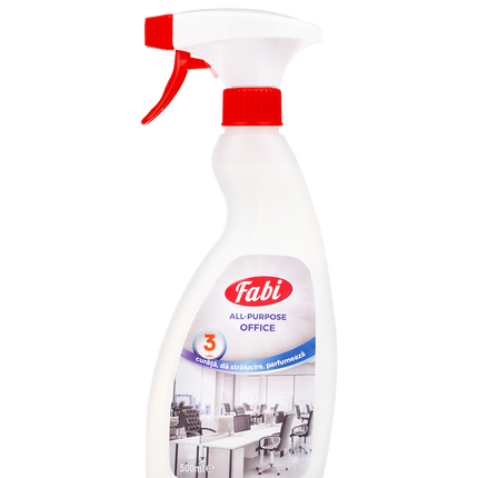Detergent profesional pentru birou Fabi All Purpose Office 500ml, curățare mobilier office