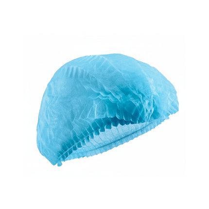 Bonetă medicală cu 2 elastice, albastră (100 buc/set) - DM01