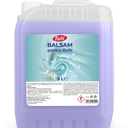 Balsam pentru rufe, Fabi, cu parfum discret