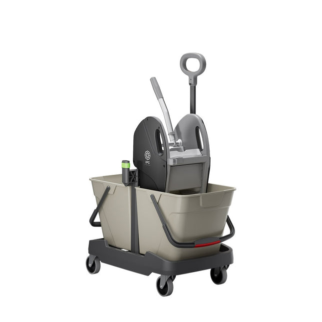 Cărucior Profesional, IPC, MOTTO SILVER, 2x15L, cu Mâner Lateral