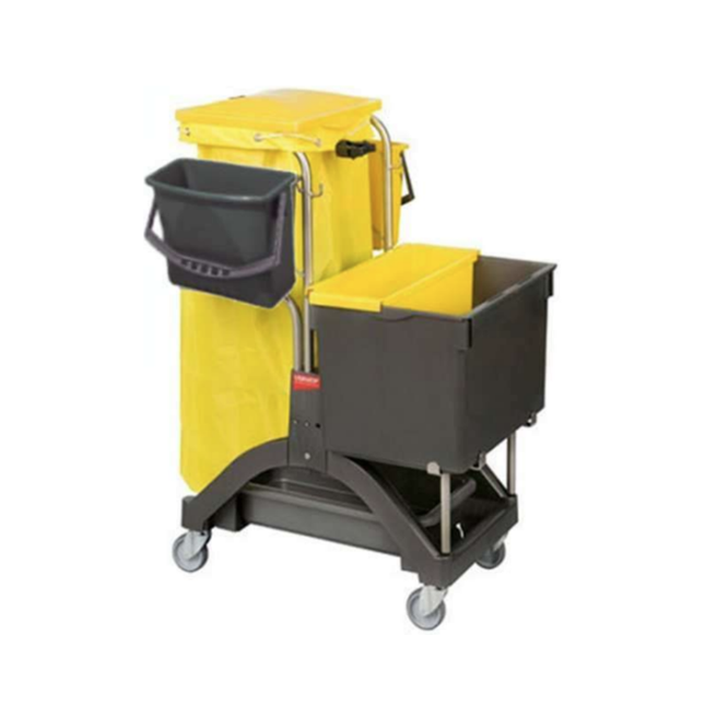 Carucior AquvaVIZ pentru curatenie profesionala in spitale