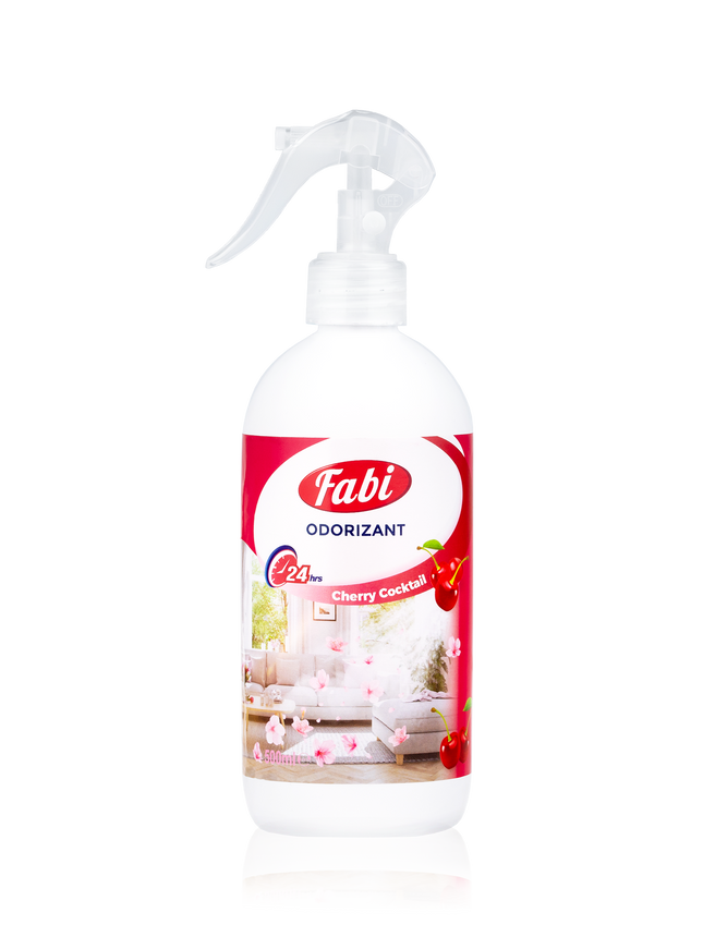 Odorizant pentru camera, Fabi, 500ml, parfum Cherry Cocktail