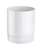 Coș de gunoi, Mar Plast Tandem, 13L, 25 x 25 x 29 cm, alb - A52601