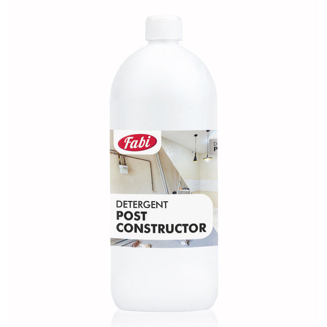 Detergent profesional Post Constructor, Fabi, pentru eliminarea reziduurilor de materiale de construcții
